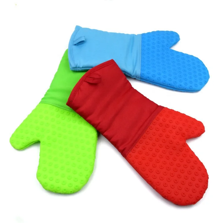 Silicone Baking Tool Microwave Oven Glove Non-slip Heat Insulation Glove