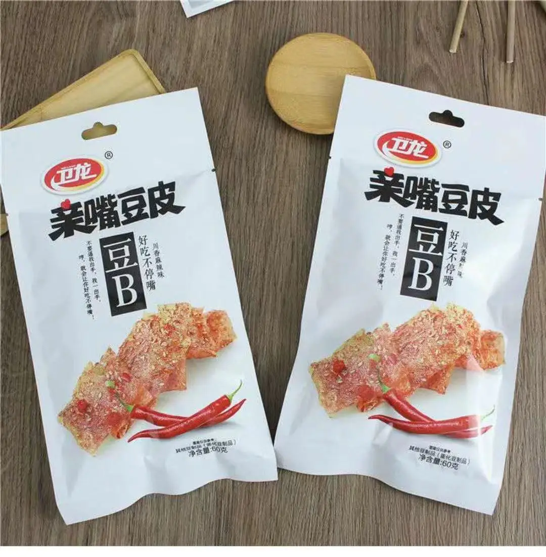 Оптовая продажа с завода, пищевые рисовые острые Детские традиционные мгновенные закуски из бобов в стиле 80-х и 90-х