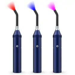 OEM ODM 460 нм 630 нм 660 нм 850 нм 900 нм ручной холодный СИД инфракрасный фонарь для терапии губ Рот нос уши