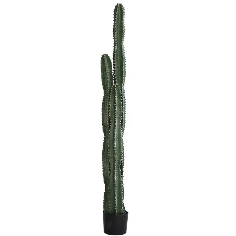 Artificial Home Decoration Nearly Natural Column Bonsai Faux Cactus Fake Cactus Plants