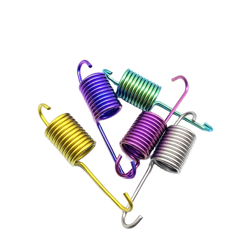 GR5 Titanium alloy  motorcycle side support spring side support spring rod rocker arm fixed spring BY PYTITANS