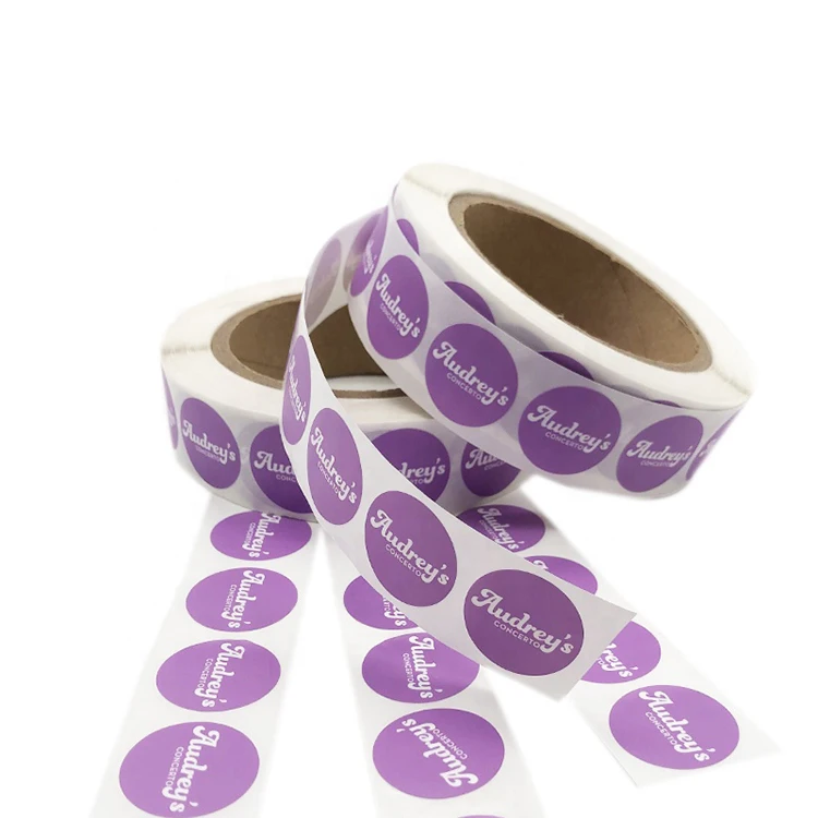 Custom Waterproof Clear Vinyl Stickers Logo Printing Adhesive Cosmetic Packaging Glass Perfume Bottle Label