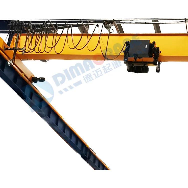 China Top crane manufacturer 7.5 ton 8 ton 10T Euro-style Single Girder bridge electric overhead traveling crane factory price
