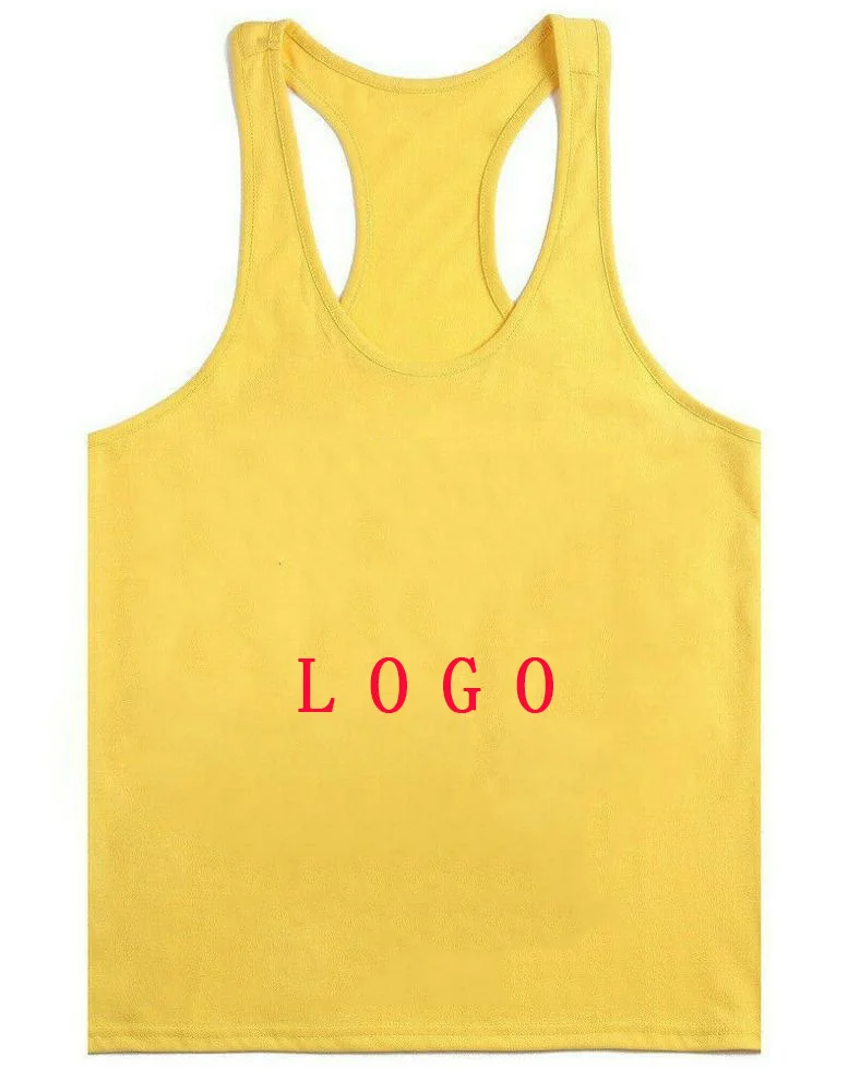 Лидер продаж, повседневная майка для тренировок мышц, майка с принтом логотипа на заказ, мужские тренировочные топы из спандекса, мужское нижнее белье