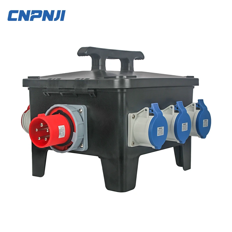 CNPINJI ABS/PC Switch distribution 5/4/3P 63/16A IP65 355*230*290mm wall socket box