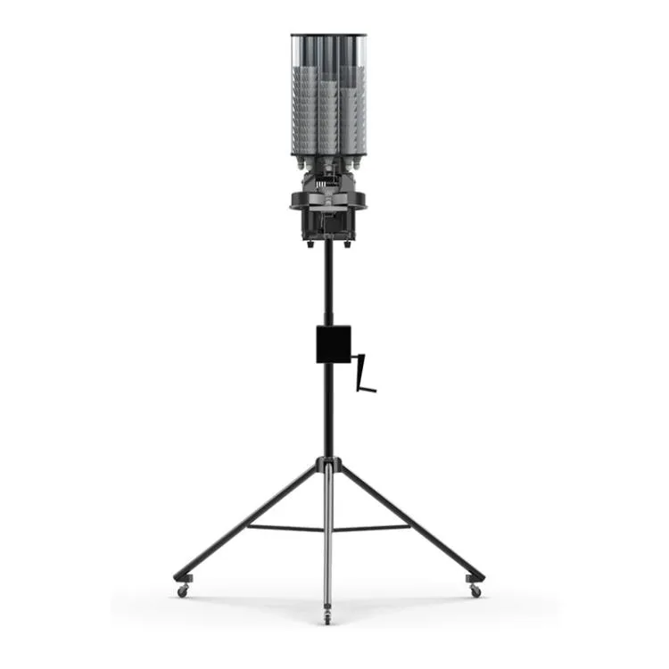 ODM Automatic Badminton Ball Shooting Machine for Practice Training Equipment shuttlecock Feeding Machine App