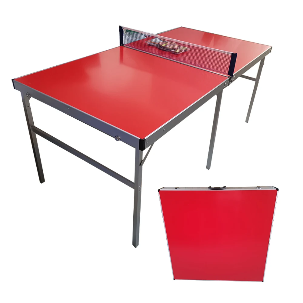 Indoor outdoor foldable table tennis table waterproof set with net