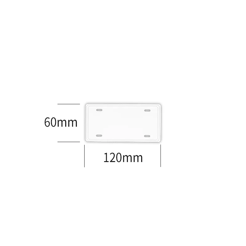 High Quality Different Size Aluminum Blank License Plates Tin Signs for Custom DIY Personalized Printing