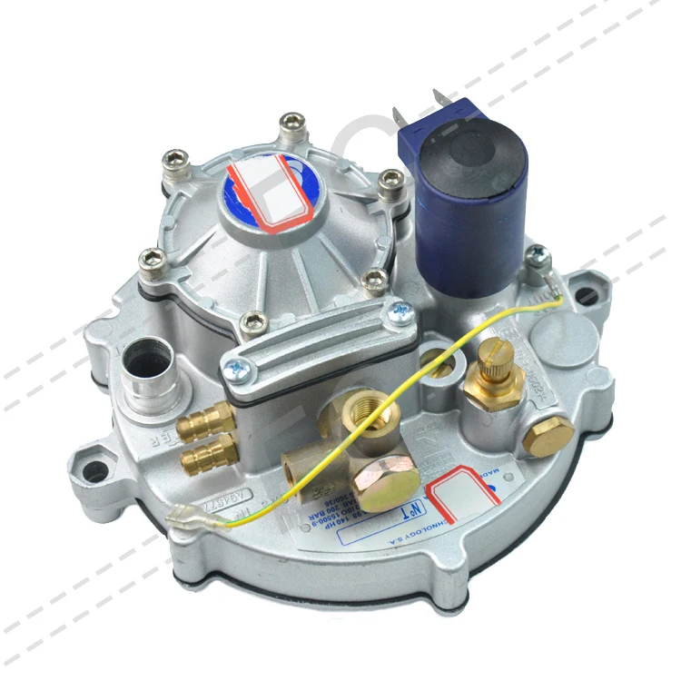 FC high pressure speed reducers Glp Gnv Cng Lpg Gnv Otogaz Gpl Ngv gas regulator reducer with meter