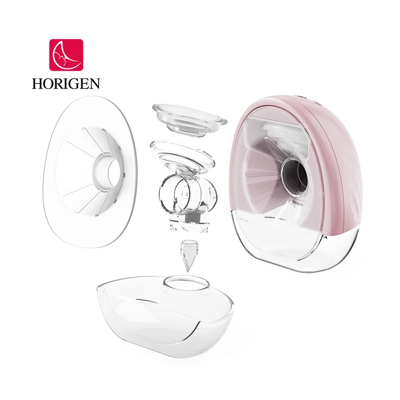 Новые товары Horigen, беспроводной умный портативный силиконовый молокоотсос без рук, Электрический носимый молокоотсос