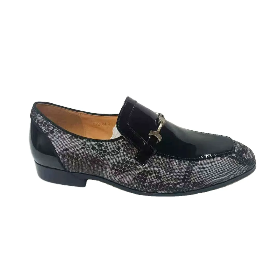 
Luxury Black Men Genuine Leather Shoes Male Formal Business hand made suit Shoes factory supply 