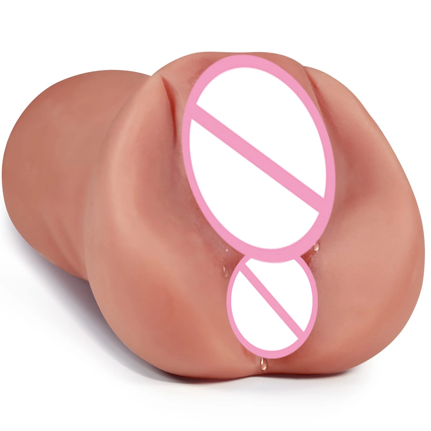 2 in 1 Male Masturbators Adult Sex Toys with 3D Realistic Pussy Sex Stroker Sex Doll Adult Toy for Men Pocket Pussy