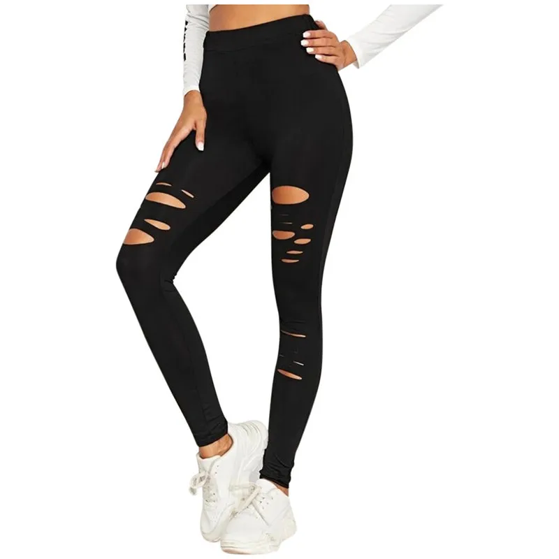 European Hot Sale Fitness Training Leggings for Girls High Waist Elastic Scrunch Butt Tight Leggings
