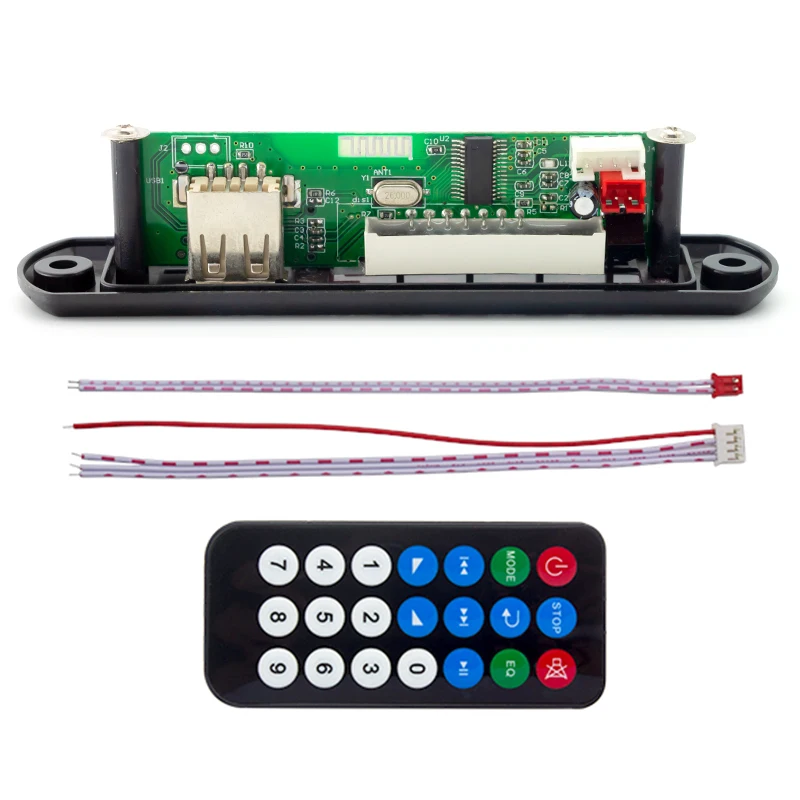 Suoer Factory Price High Quality FM USB SD Card MP3 Decoder Board 12V With Controller