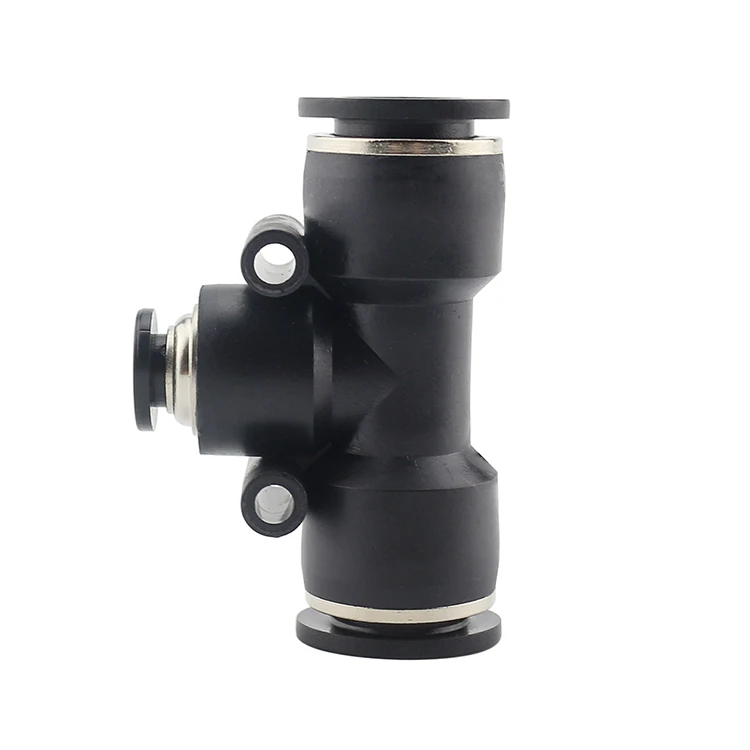 MPEG plastic air tube 3 way pipe connector