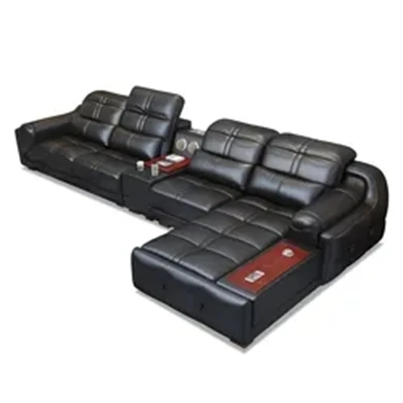 Living Room Sofa best selling 3+2+1 soft genuine leather sofa