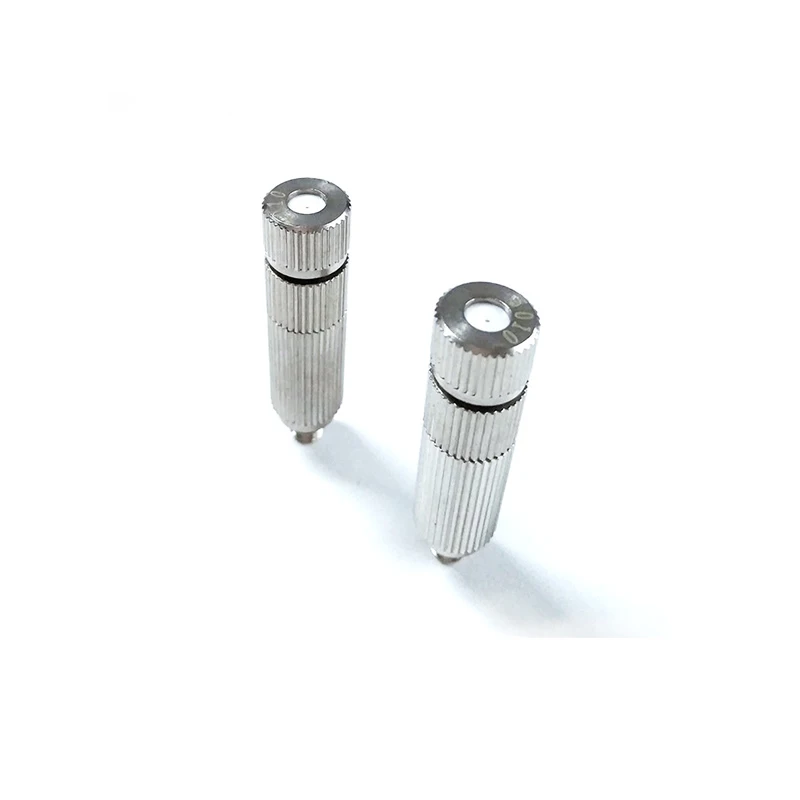 High Pressure Anti-drip Water Fogging Mist Spray Nozzle 20 Microns Stainless Steel Provided Water Tap or Pump 