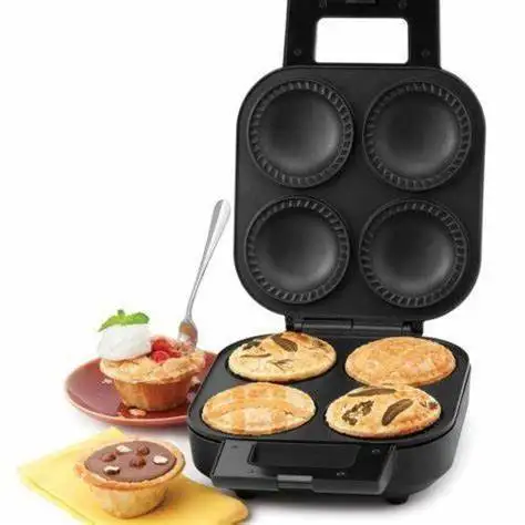4 holes deep filling pie maker with pastry cutter