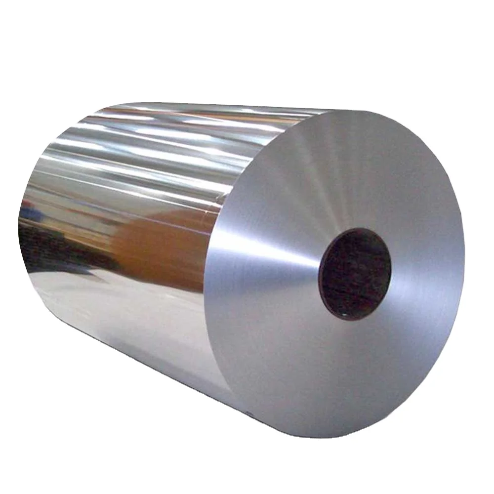 Good Quality 8011 Aluminum Foil Roll Food Grade 35 Micron In Jumbo
