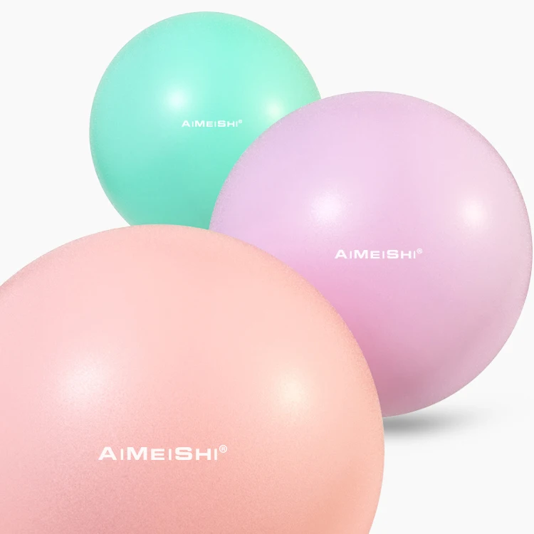 25CM Small Inflatable Anti Burst Yoga Gym Exercise Fitness Natural Rubber Yoga Massage Ball