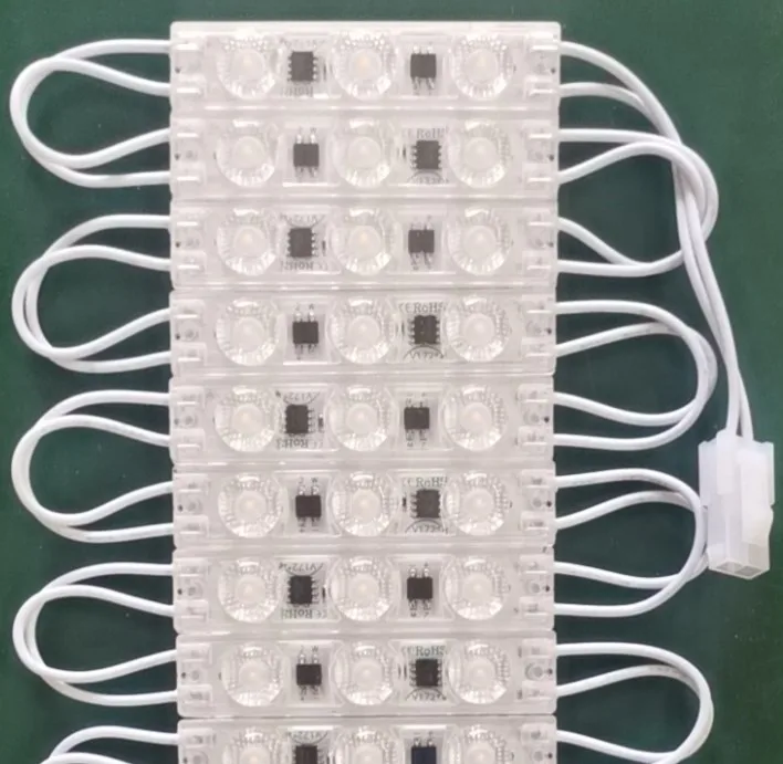 3030 светодиодные модули высокой яркости AC110V/220V световой короб рекламный знак ультразвуковые для вывесок