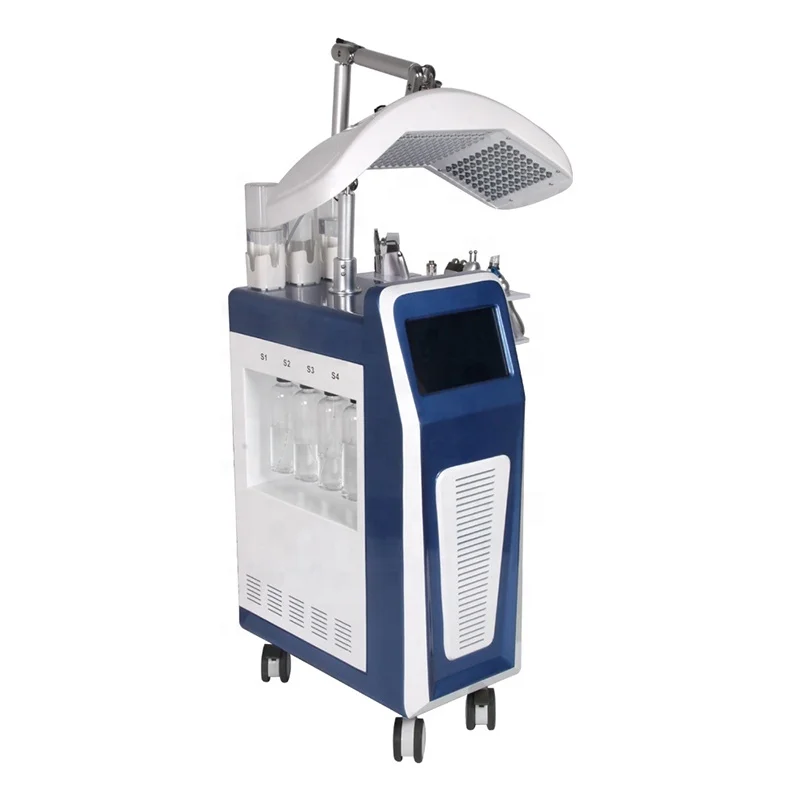 Multifunctional Oxygen Jet Peel Hydra Dermabrasion Facial PDT Therapy Skin Spa Machine
