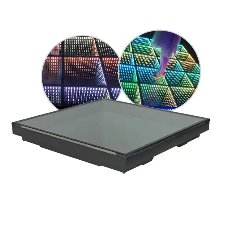 ACS Magnet Connection Banquet Hall Dance Floor RGB Color 3D Effect Led Dancing Floor