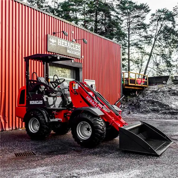 Мини-фронтальный погрузчик Heracles H220 новый дизайн Kubota Yanmar двигатель EPA компактный передний ковшовый гидравлический насос компонент