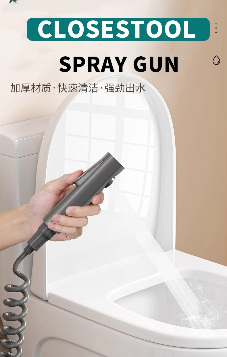 1.5m Telephone Line Shower Hose PU Bathroom Spring Flexible for Water Plumbing Toilet Bidet Sprayer Bathroom Accessories