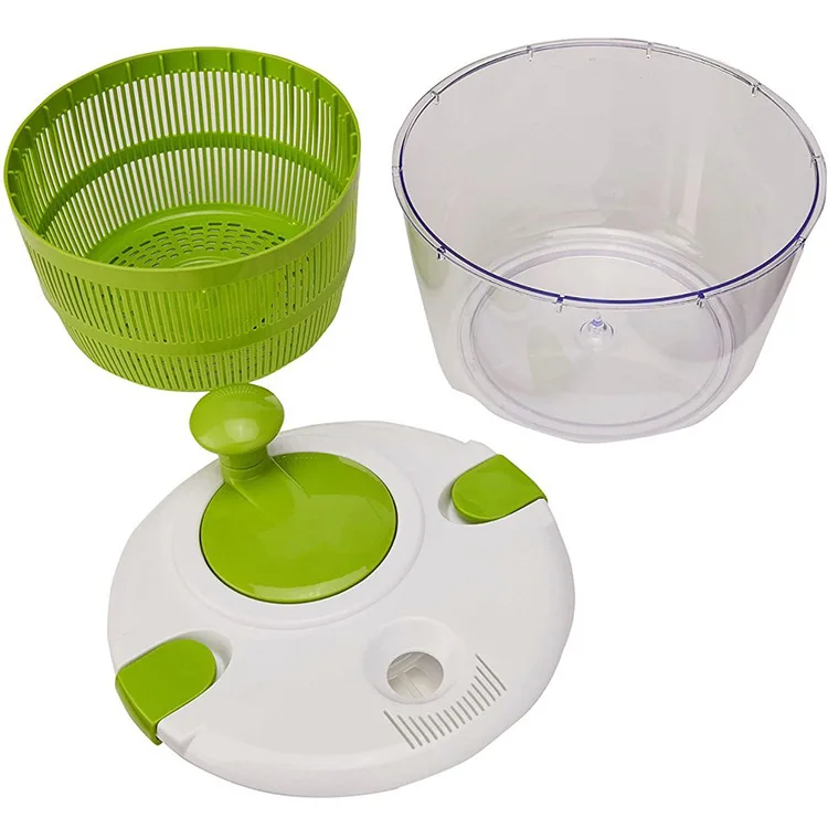 Quick Vegetables Dryer, BPA Free Drain Lettuce and Vegetable Salad Spinner for Home Kitchen