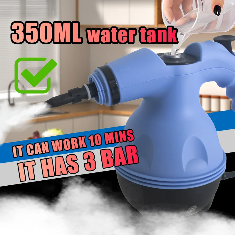 Factory Wholesale Portable Handheld Steam Cleaner Kitchen Range Hood Cleaning Machine Carpet Steam Cleaning Machine