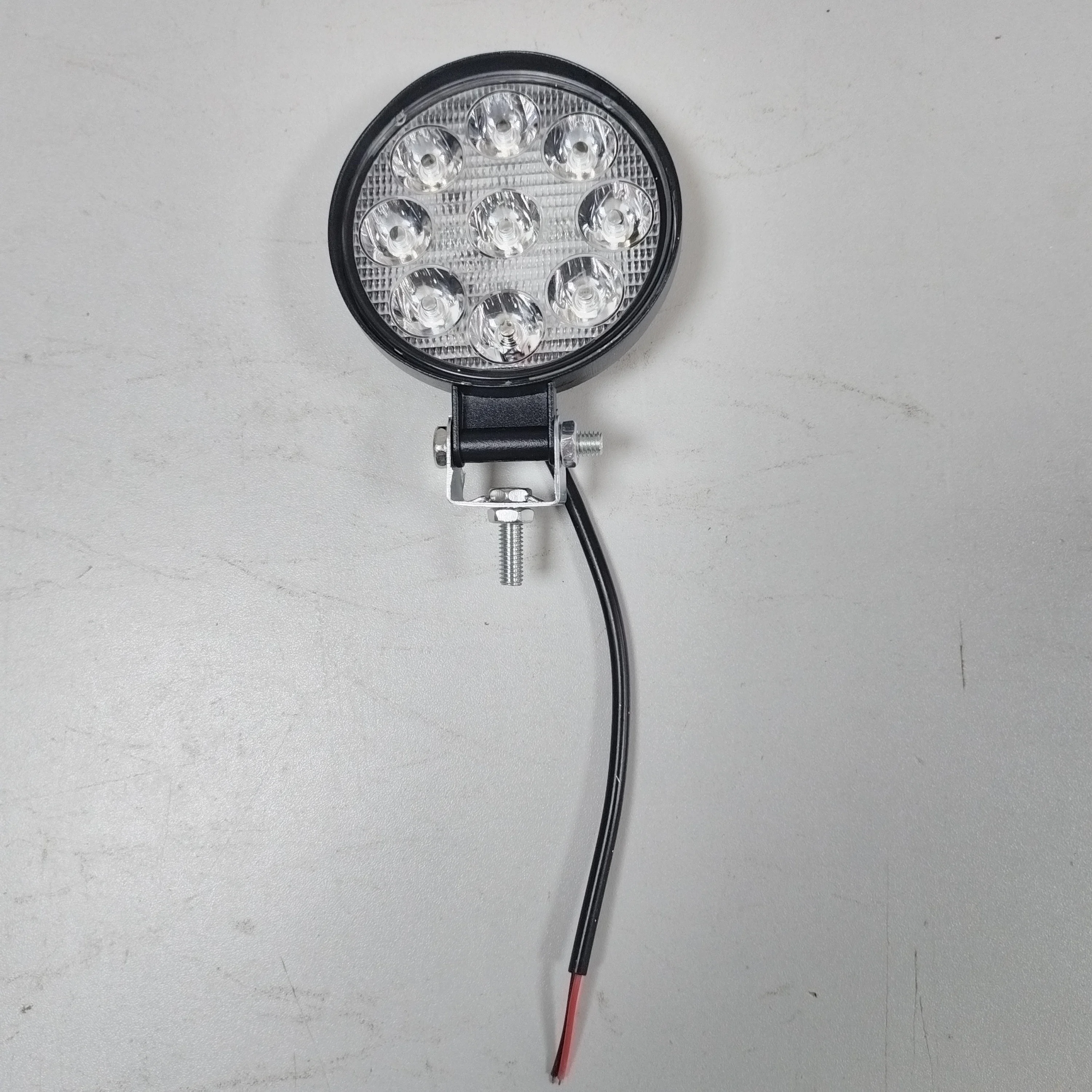 12V Top Efficient Man Truck Pure White 9 LED Rock Lights Headlight for MAN Commercial Vehicles Trucks Trailer Camper