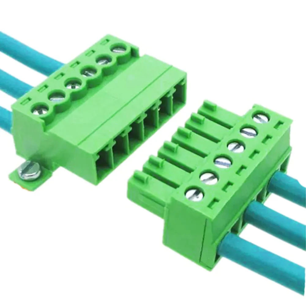 factory sale 3.81mm pitch through wall terminal block connector KF2EDGKRM DEGSON WANJIE KEFA PHOENIX AND DINKLE