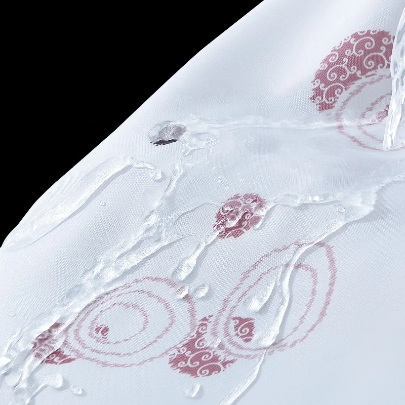 
2020 new design 3d printed child shower curtains bathroom 