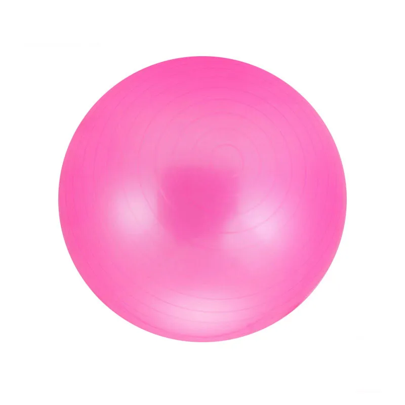 Wholesale Anti-Burst round Pilates Balance Black Custom Printed de Massage 65cm Exercise PVC Yoga Ball with Anti-Slip Features