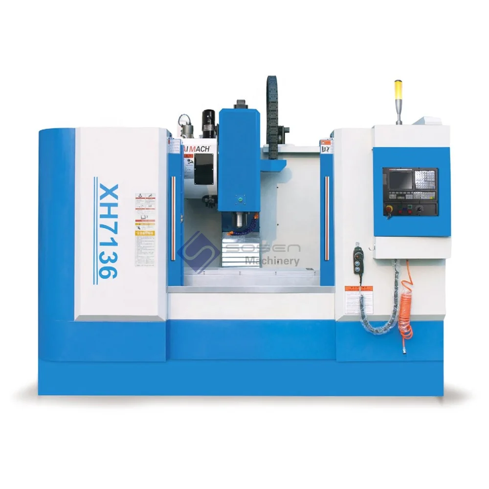 XH7136 metal CNC VMC vercal milling machine