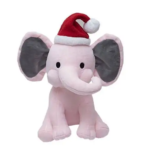 Bedtime Originals Twinkle Toes Pink Elephant Plush Toys Stuffed Choo Choo Express Plush Elephant Toys Humphrey Dolls Nursery