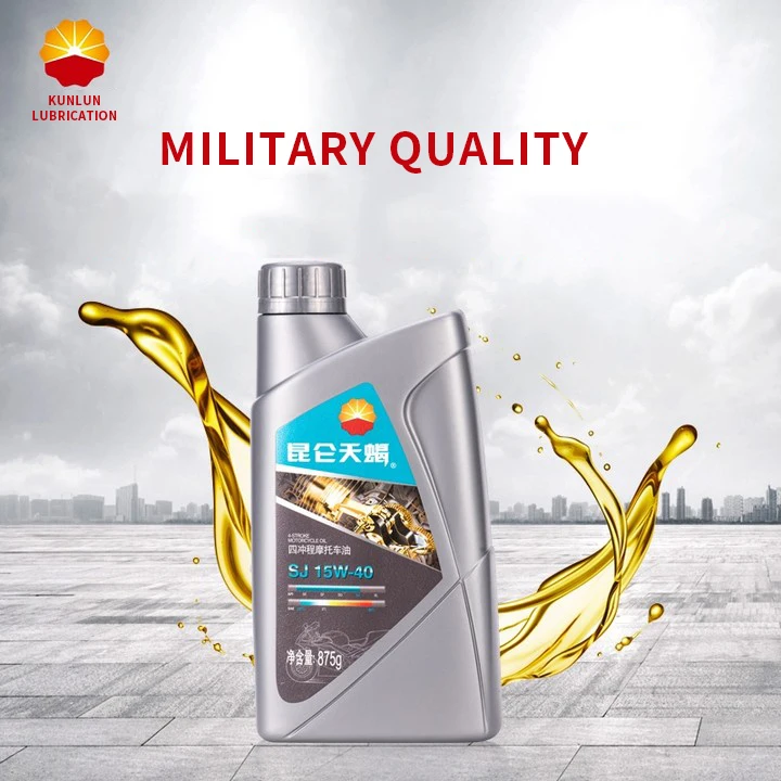 Kunlun Lubricant Scorpio SJ Four-stroke Motorcycle Oil 15W-40 Engine 1L Pack