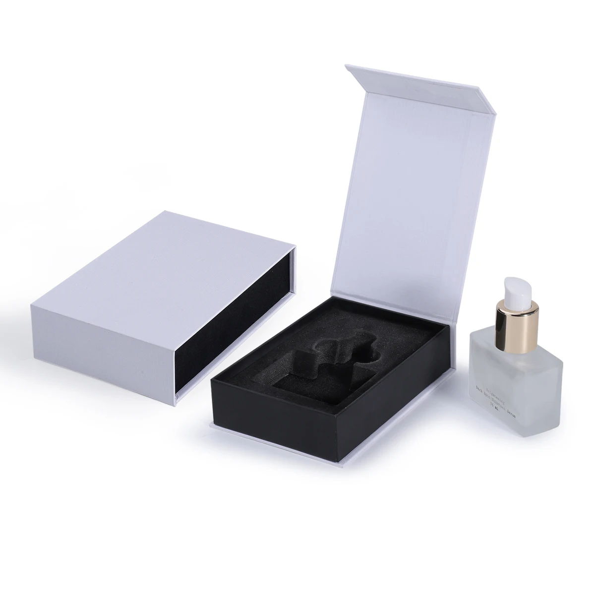 Perfume Box Luxury Boxes Bottle With Printing Paper Packaging Gift Custom Wholesale Bottles And Sample 100Ml Cheap Black Small