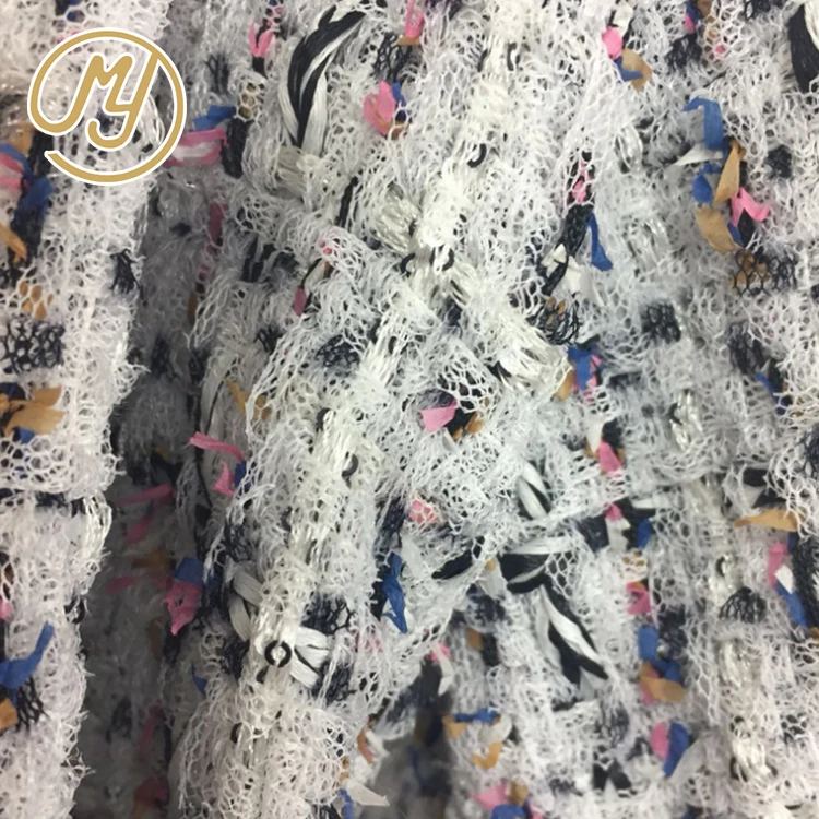 High Quality Wholesale Fashion Garment Women Coat Suit Italian Tweed Fabric For Winter