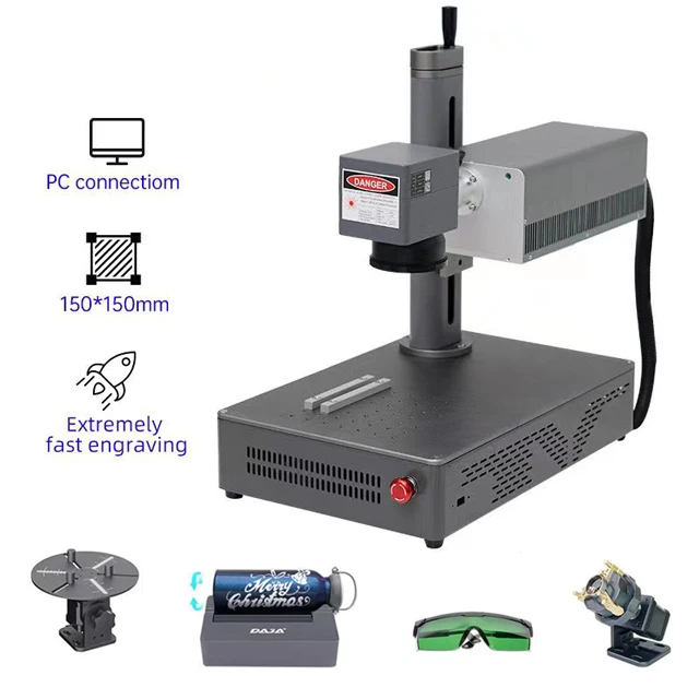 Professional with Highest Effect UV Fiber Laser Marking Machine for Metal Laser Fiber Deep Engraving UV Laser Marking Machine