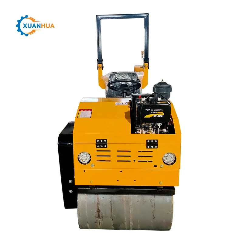 3ton  weight diesel road roller 520kg hand push walk-behind road roller