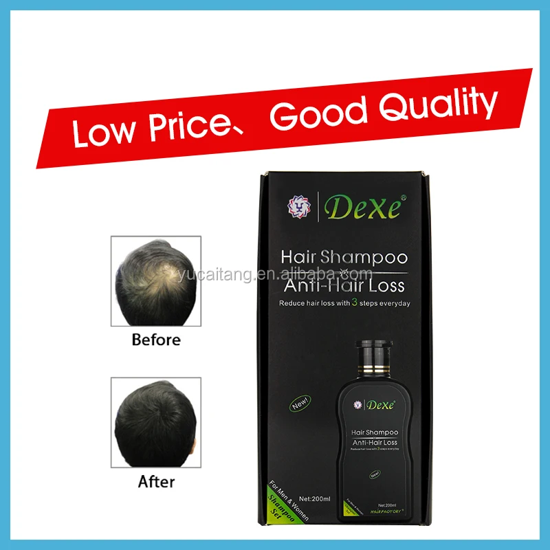 Dexe Subaru Chinese Herbal ginseng anti hair loss shampoo 200ML original factory wholesale factory supplier price private label