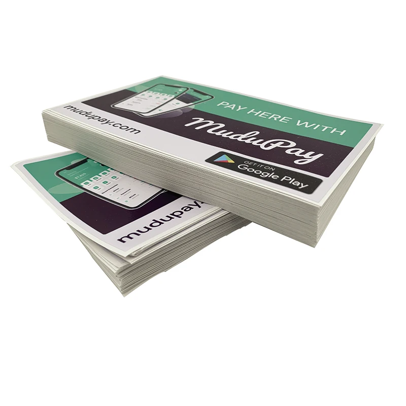 Custom Printing Waterproof Vinyl Stickers Die Cut Logo Sticker