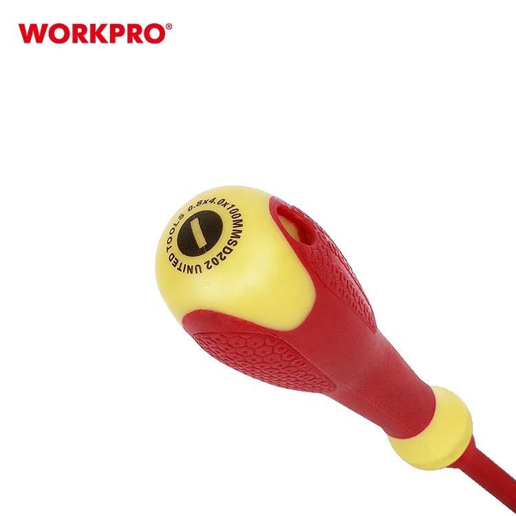 WORKPRO 1000V 5.5X150MM VDE Insulated Slotted Screwdriver
