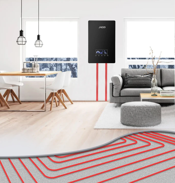 Elektrischer Heizkessel with Weather Compensation Control High Quality Electric Central Heating Boiler