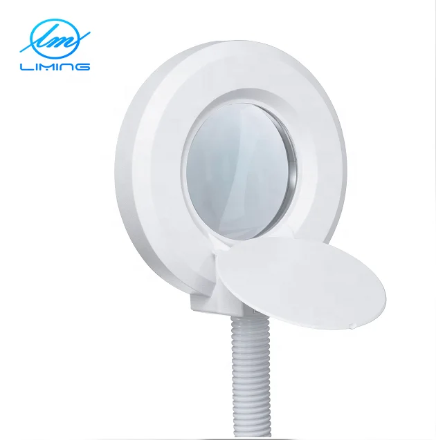 Светодиодный светильник с крышкой, выдвижной подъемный поворотный пол, татуировка бровей, увеличительное стекло