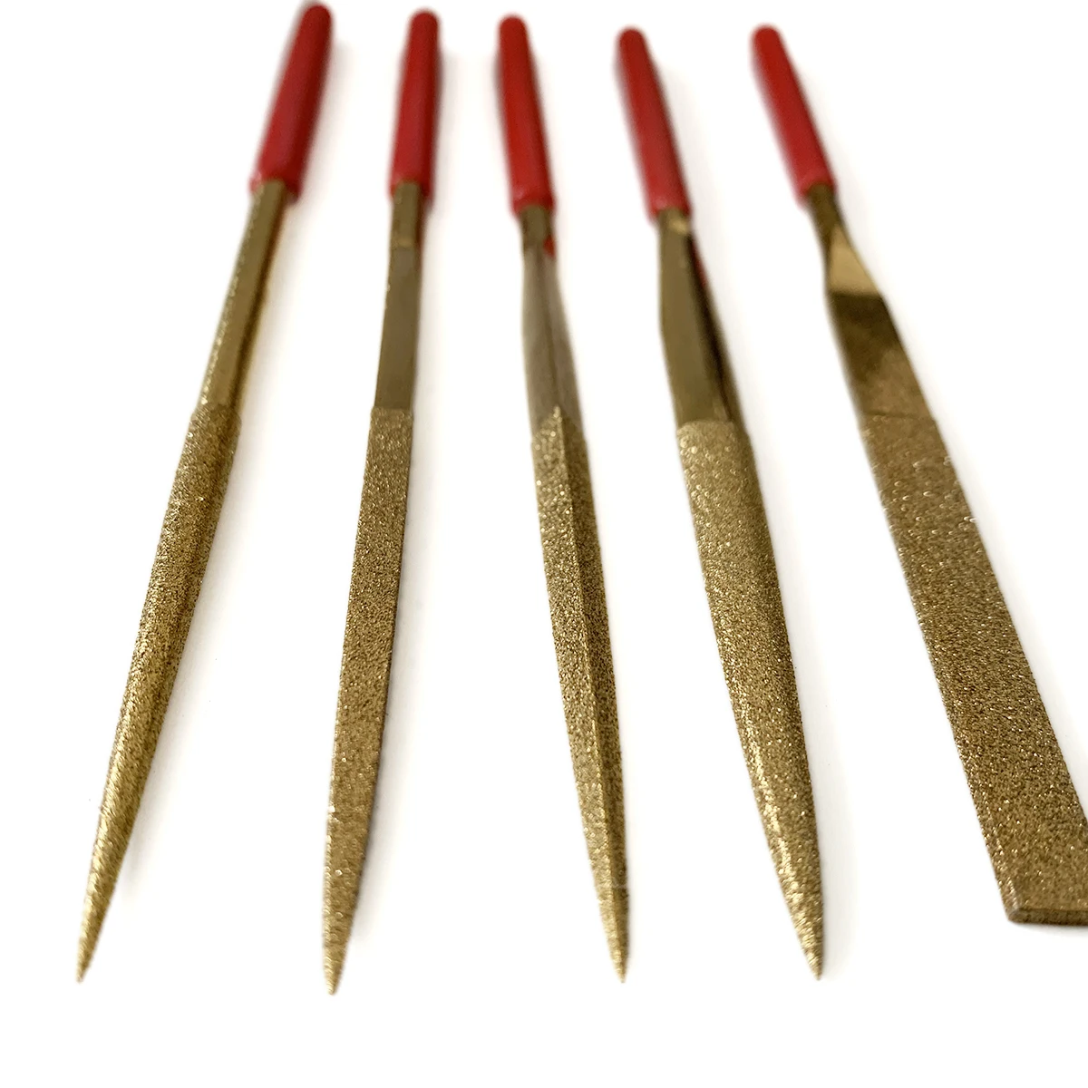 Пилка Алмазная с титановым покрытием и хвостовиком 4 мм, 5 шт./набор