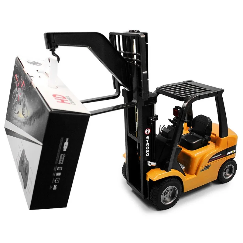 
1:10 8CH alloy forklift huina 1577 Radio remote Control car toys 