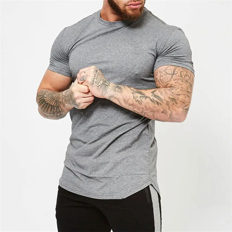 Wholesale China Customized Classic Round Neck Short Sleeve Blank White Plain Custom Printing T Shirts